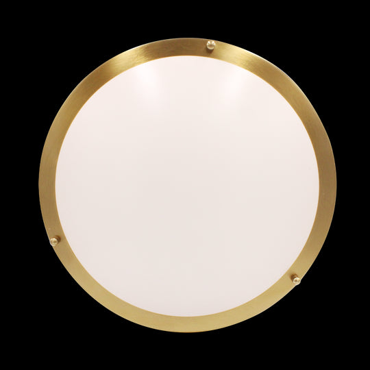 18" DOUBLE RING SURFACE MOUNT 5CCT BRASS