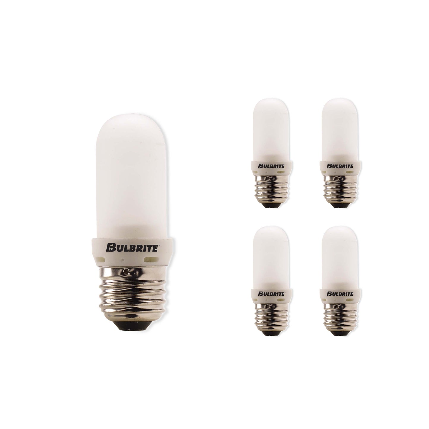 Bulbrite Pack of (5) 150 Watt Dimmable Frost T8 Medium (E26) Halogen Bulb