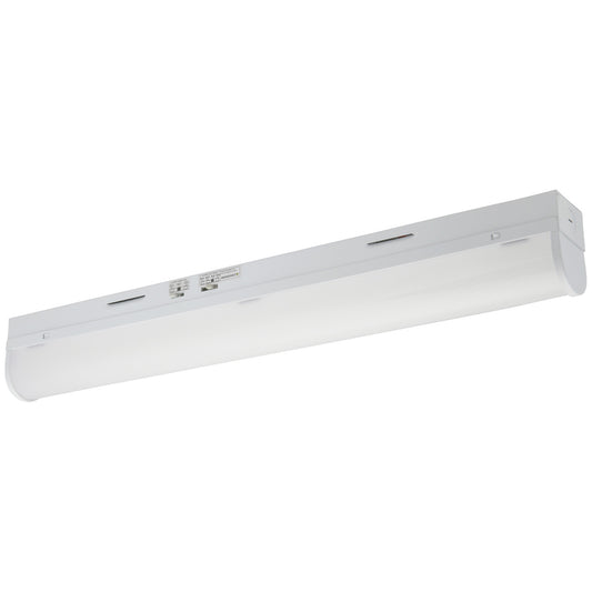 2-Foot LED Strip Light Fixture, Power Tunable 15W/20W/25W, Multi-Volt, 1950/2600/3250 Lumens, Color Tunable 30K/35K/40K/50K, Dimmable, ETL Listed, For Residential & Commercial Use