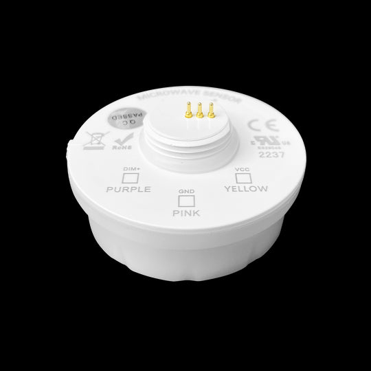 Luxrite LED Slim Linear High Bay Motion Sensor, White Finish (LR41706)