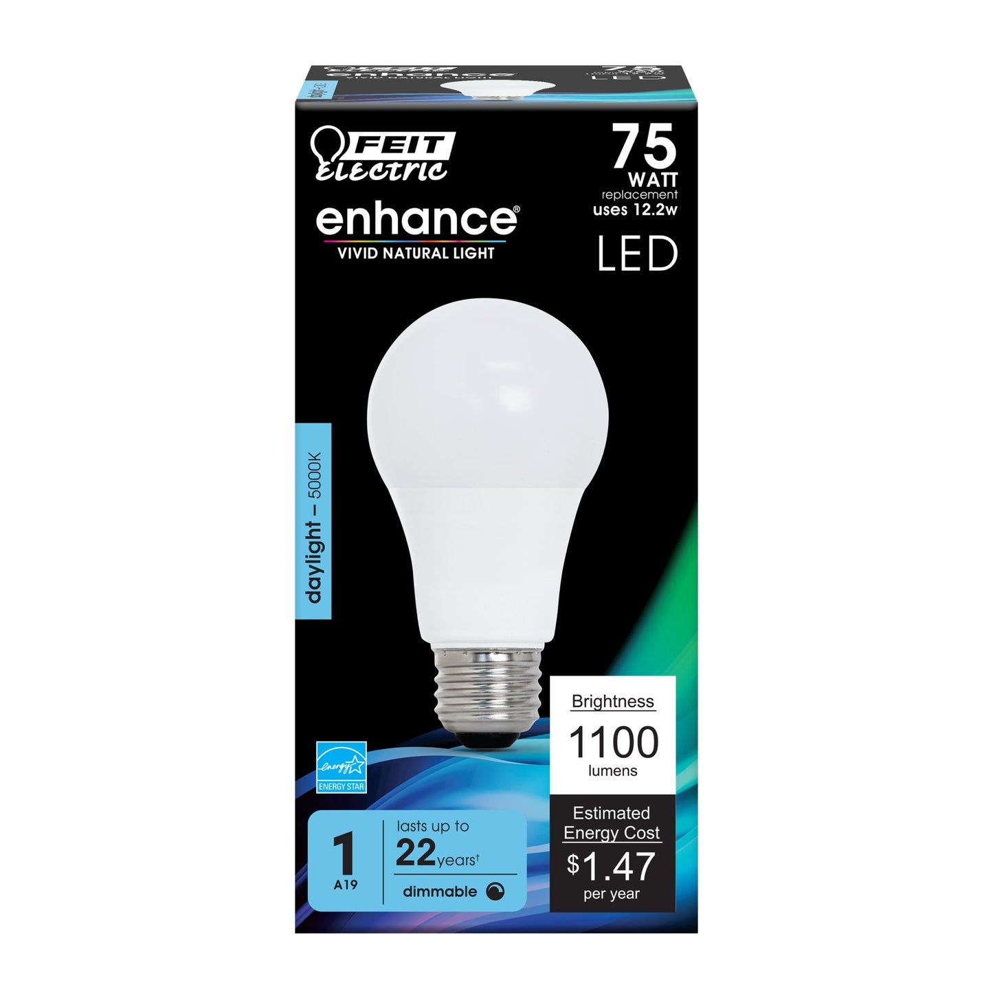 1100 Lumen 5000K Dimmable LED