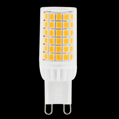 Luxrte LED G9  Light Bulb, 5W, 500 Lumens, 6500K - Daylight, Clear Finish, 80 CRI, Dimmable, Pack of 7 (LR24674)