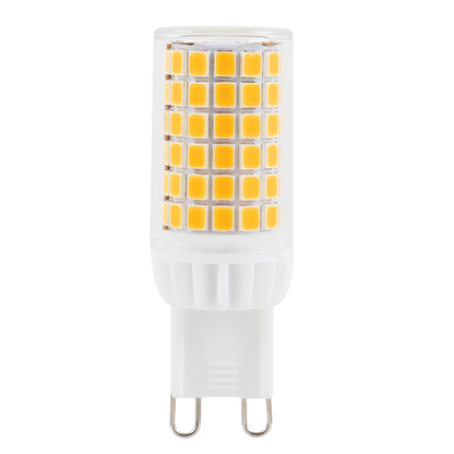 Luxrte LED G9  Light Bulb, 5W, 500 Lumens, 6500K - Daylight, Clear Finish, 80 CRI, Dimmable (LR24674)