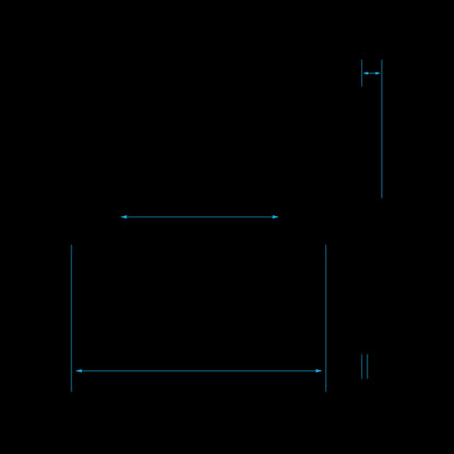 Luxrite 6" Mini Panel Round Smooth Black Trim For Canless Wafer Spotlight, Pack of 8 (LR23776)