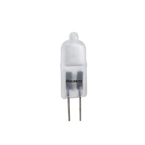 Bulbrite Q20G4F/12 20 Watt Dimmable Halogen JC T3 Capsule Bulb, 24 Volt, Bi-Pin G4 Base, Frost