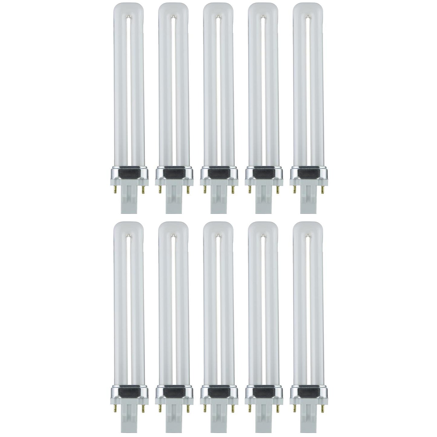 Sunlite 13 Watt PL 2-PIN Single U-Shaped Twin Tube, GX23 Base, Warm White