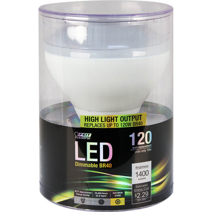 120-Watt Equivalent BR40 Dimmable High Output LED
