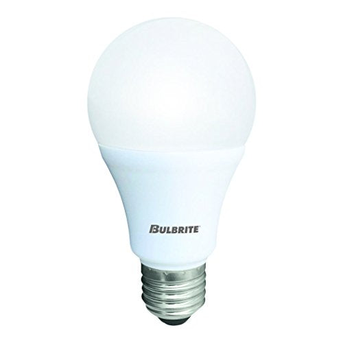 Bulbrite LED9A19/827/4PK 9.5 Watt Dimmable LED A19, 60 Watt Incandescent A19 Equivalent, Medium Base, Warm White