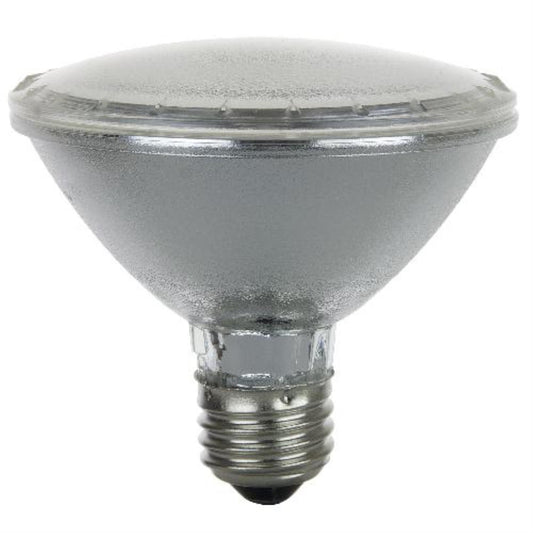 Sunlite Halogen 50 Watt PAR30 Narrow Spot Reflector Medium Base Clear Light Bulb, Halogen