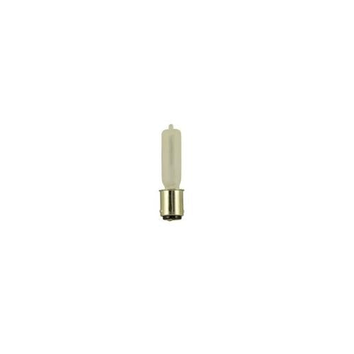 Bulbrite Q250FR/DC 250 Watt Dimmable Halogen JD T4 Capsule Bulb, Double Contact Bayonet Base, Frost