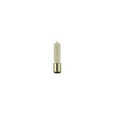 Bulbrite Q250FR/DC 250 Watt Dimmable Halogen JD T4 Capsule Bulb, Double Contact Bayonet Base, Frost