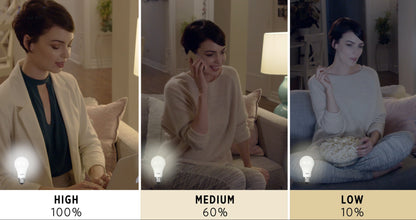 IntelliBulb Switch to Dim 800 Lumen 2700K LED A19