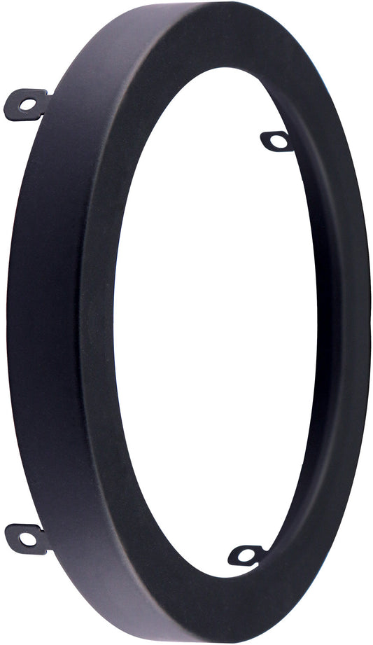 Luxrite Surface Mount 9" Round Slim Black Trim Finish, Pack of 5 (LR23686)