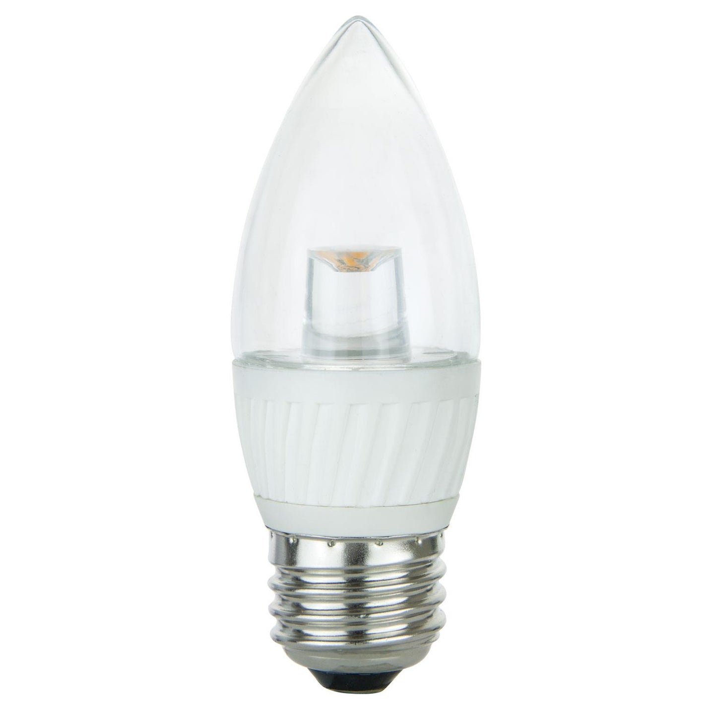 Torpedo Tip Chandelier, 300 Lumens, Medium Base, Warm White