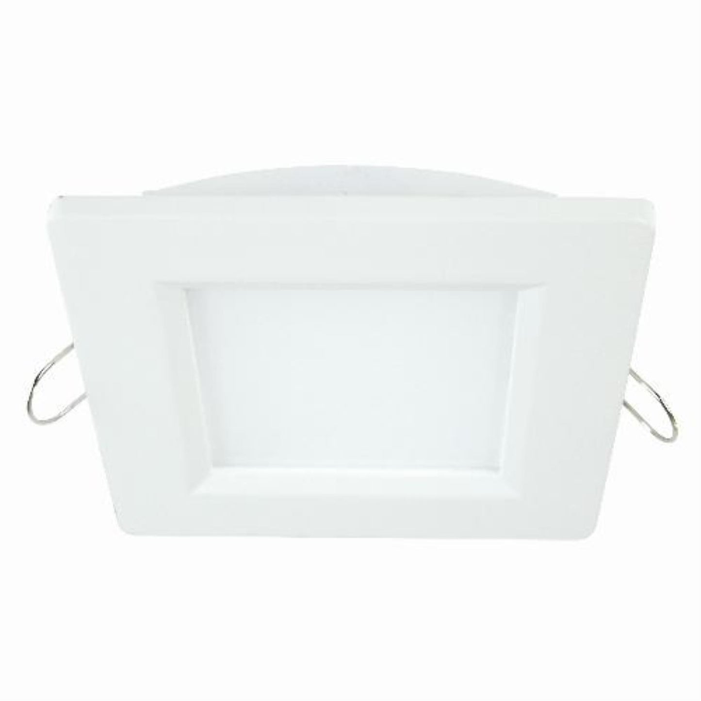 Sunlite LED 4" x 4" Square Panel Fixture, 6 Watt, White Trim, Warm White