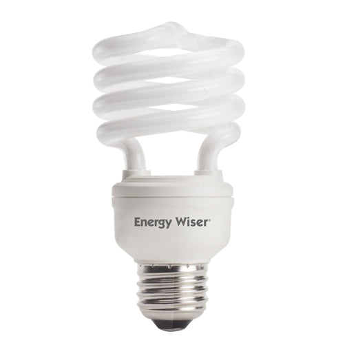 Bulbrite CF18SD/LM 18 Watt Super Mini Low-Mercury Compact Fluorescent T2 Coil, Medium Base, Soft Daylight, 75 Watt Equivalent