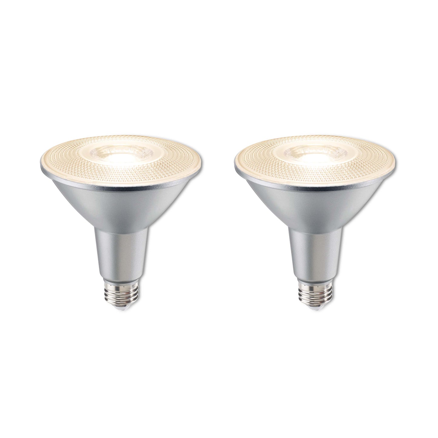 Bulbrite Pack of (2) 15 Watt Dimmable Flood PAR38 Medium (E26) LED Bulb - 1200 Lumens, 3000K, and 90 CRI