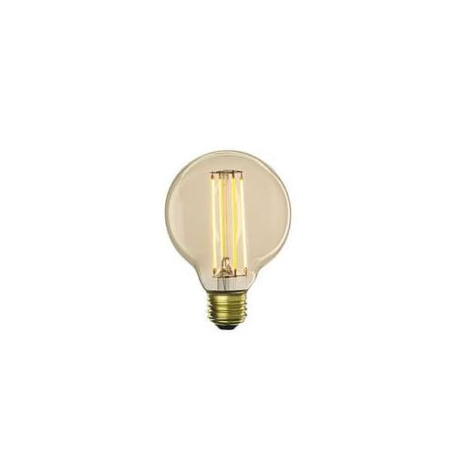 Bulbrite LED5G25/22K/FIL-NOS/2 5 Watt LED Nostaglic Filament G25 Bulb, Medium (E26)  Base, Antique Finish