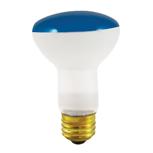 Bulbrite 50R20B 50 Watt Incandescent R20 Reflector, Medium Base, Blue