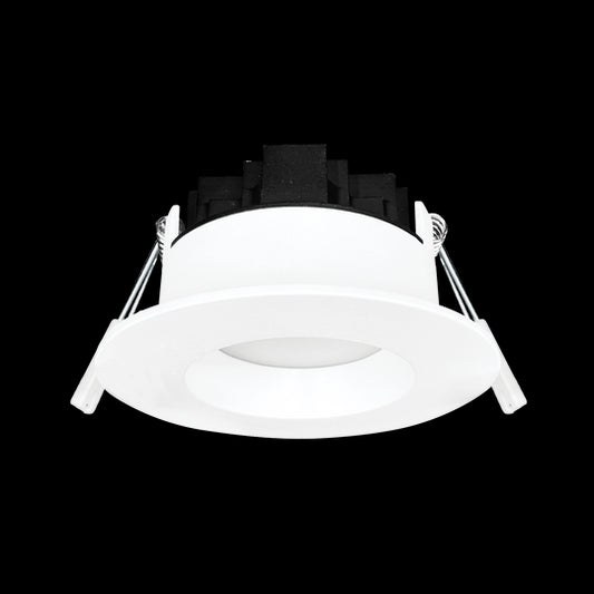 Luxrite LED 3" Round Regressed High Output Mini Panel , 10W, 800 Lumens, Color Selectable - 2700K/3000K/3500K/4000K/5000K, 80 CRI, Dimmable (LR22630)