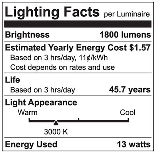 Luxrite LED 4' T8 Universal 13W Shatter Proof Ballast Compatible Light Tube, G13 Base, 1850 Lumens, 3000K - Soft White, 83 CRI, Frosted White Finish, Pack of 5  (LR34190)
