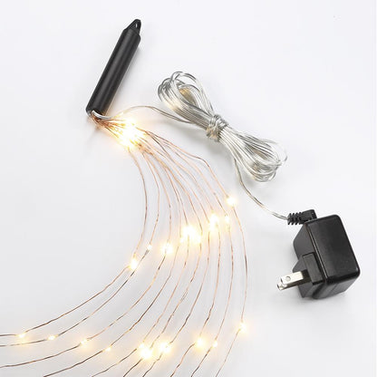 BULBRITE FIXTURES LED STARRY LIGHT COPPER MULTI-STRAND (PLUG IN) STRING 2700K/WARM WHITE 1PK (810066)