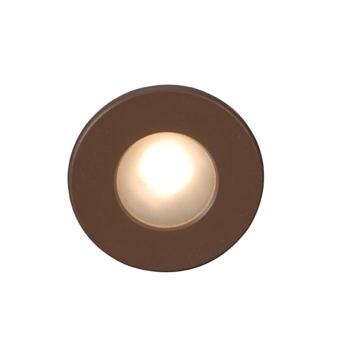 WAC Lighting WL-LED310 Amber, Bronze on Aluminum Step and Wall Light