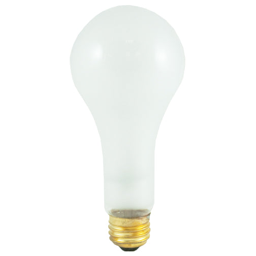 Bulbrite 200A/HL 200 Watt High Lumen Incandescent A23, Medium Base, Frost