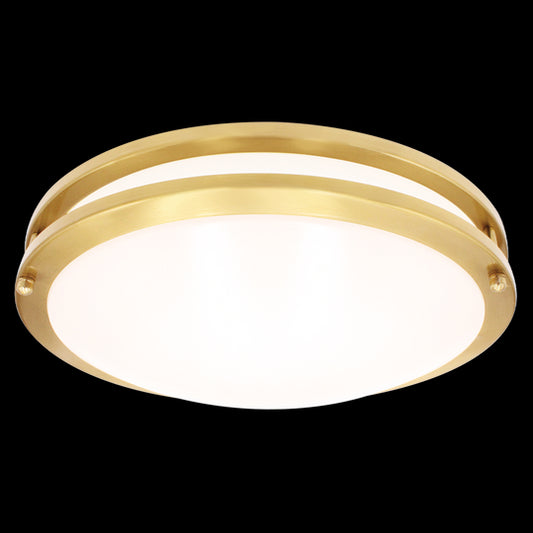 14" DOUBLE RING SURFACE MOUNT 5CCT BRASS