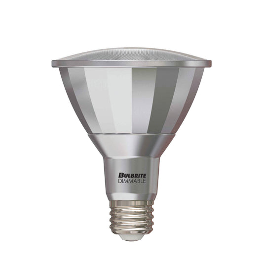 Bulbrite LED13PAR30L/FL40/927/WD 13 Watt Dimmable Wet Rated Outdoor/Indoor LED PAR30 Long Neck Reflector Bulb, 50W Halogen Equivalent, Medium (E26) Base, Flood, Warm White