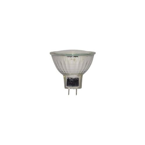 Bulbrite BAB/Bi-Pin GY8 20 Watt Dimmable Halogen Lensed MR16 Bulb, Bi-Pin GY8 Base, Clear