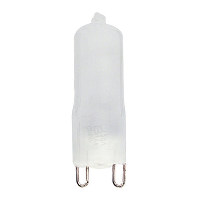 Bulbrite Q75G9F/120 75 Watt Dimmable Halogen JC T4 Capsule Bulb, 120 Volt, Flat Pin G9 Base, Frost