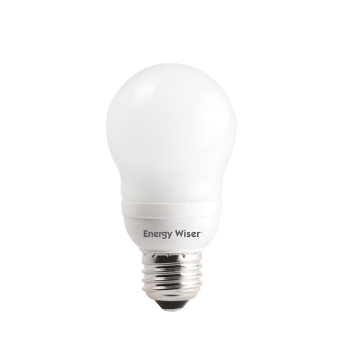 Bulbrite CF9A17/WW 9 Watt Energy Wiser Covered Compact Fluorescent A17 Bulb, Medium Base, Warm White, 40 Watt Equivalent