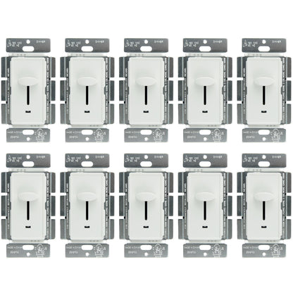 Sunlite E1020/W Slide Dimmer with LED, White