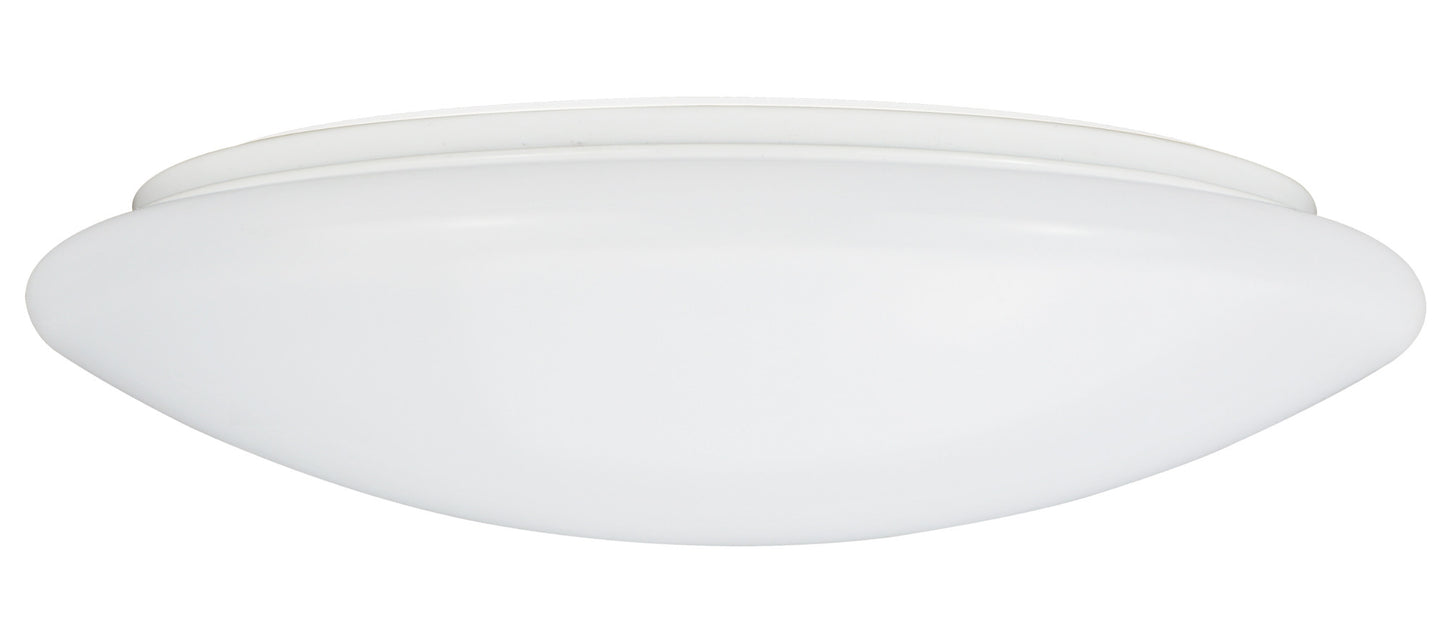 Luxrite Surface Mount LED19"FLUSH/ROUND/3CCT/2 3000K/4000K/5000K Cct Select