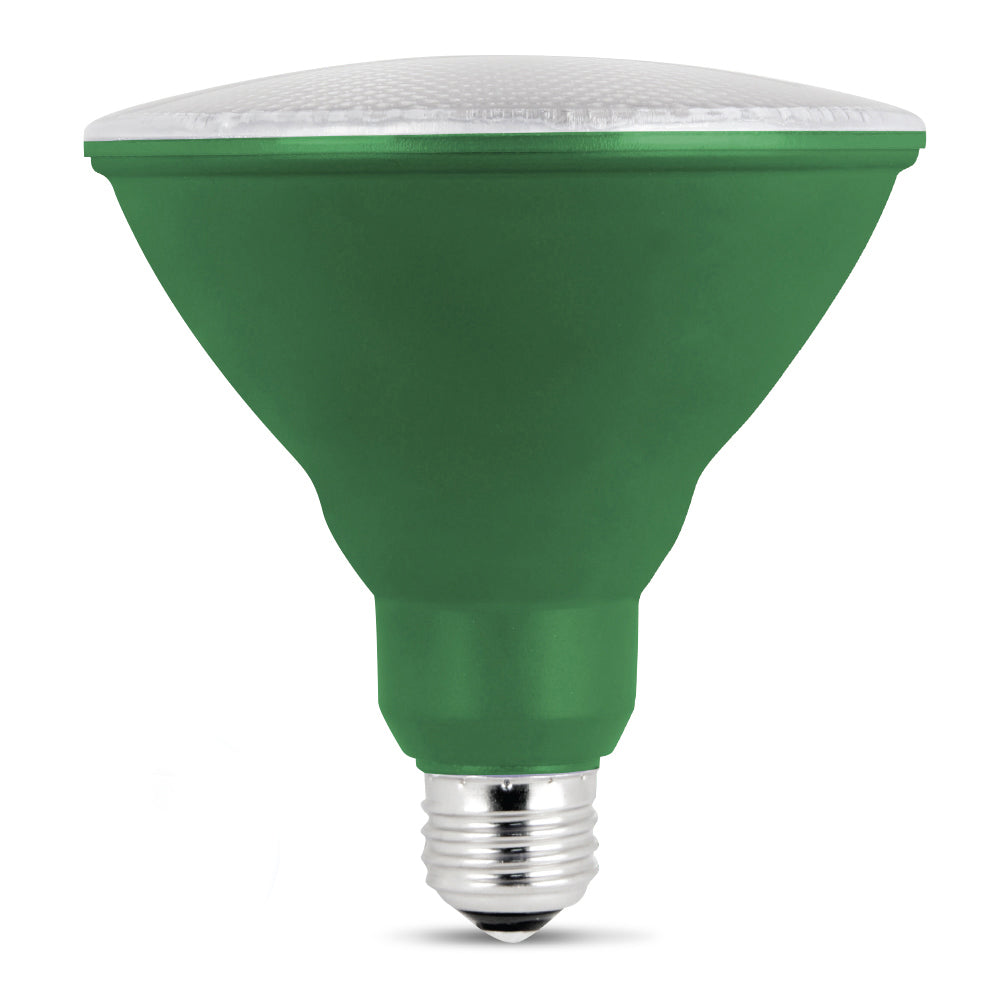 "11,000 Hour Non-Dimmable Green LED PAR38"