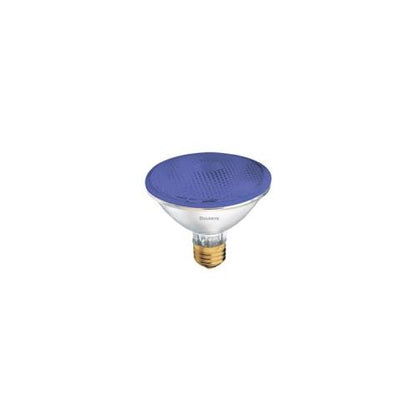 Bulbrite H75PAR30B 75 Watt Dimmable Colored Light Halogen PAR30, Medium Base, Blue