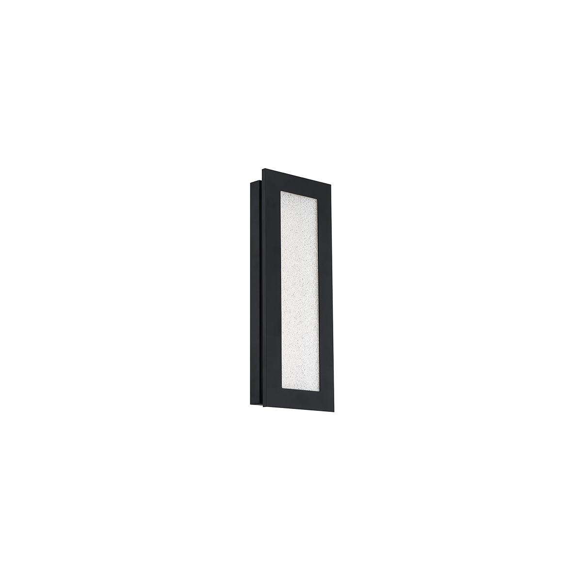 WS-W71928-BK 28" 3500K - Black, Indoor Sconce Frost