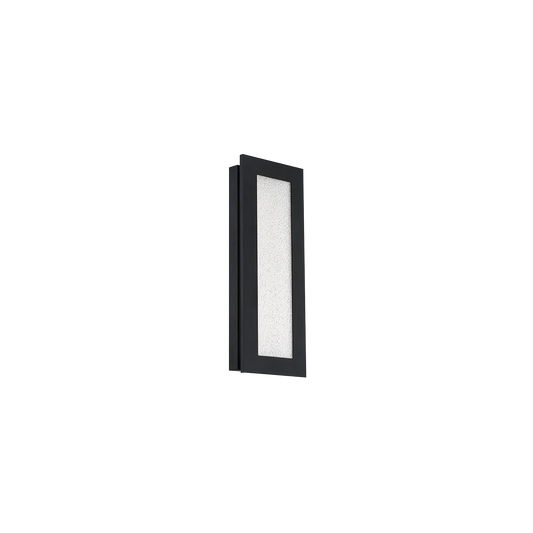 WS-W71928-BK 28" 3500K - Black, Indoor Sconce Frost