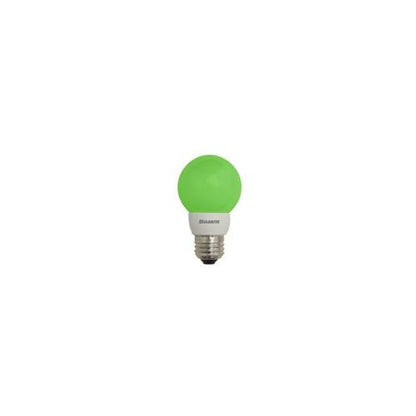 Bulbrite LED/G16G 1 Watt LED G16 Globe, Medium Base, Green