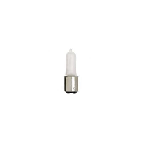 Bulbrite Q75FR/DC 75 Watt Dimmable Halogen JD T4 Capsule Bulb, Double Contact Bayonet Base, Frost