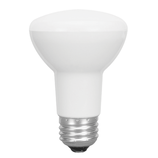 Luxrite LED BR20 Light Bulb, 6.5W, 460 Lumens, 3000K - Soft White, 80 CRI, Frosted White Finish, Dimmable, Pack of 8 (LR31841)
