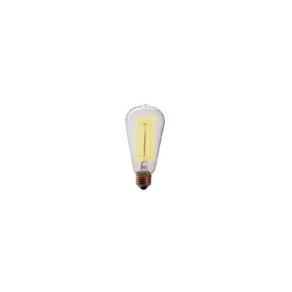 Bulbrite NOS40-1910-6PK 40 Watt Nostalgic Incandescent Edison ST18, Thread Filament, Medium Base, Antique, 6-Pack