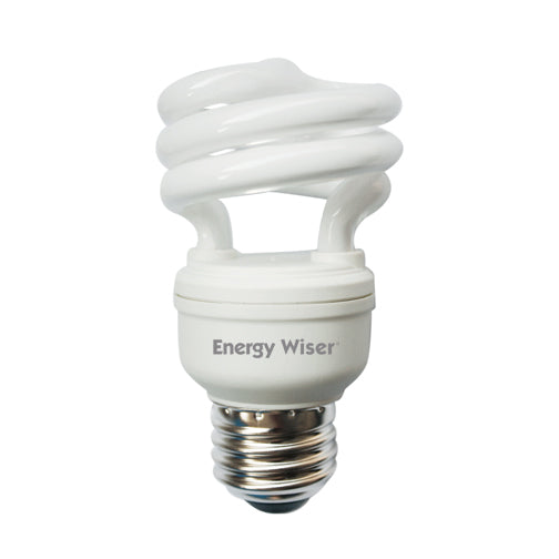 Bulbrite CF9WW/LM 9 Watt Low Mercury Compact Fluorescent T2 Coil, Medium Base, Warm White, 40 Watt Equivalent