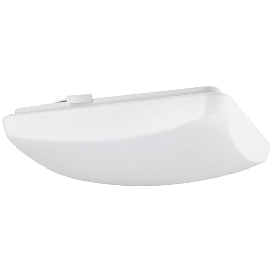 Sunlite 88690-SU LED Square Mushroom Ceiling Fixture, 16 Watts, 1200 Lumens, Dimmable, energy saving, UL Listed, 30K - Warm White 11"