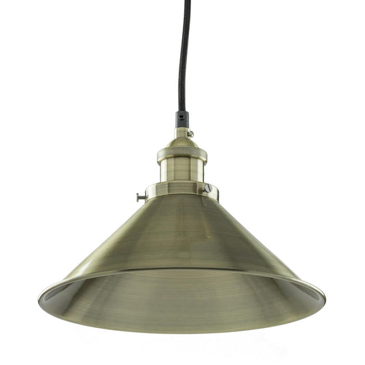 Sunlite 8" Canopy Antique Bronze Antique Style Pendant Fixture