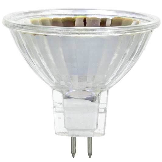 Sunlite 50 Watt, 24° Narrow Flood, MR16 Mini Reflector, GU5.3 Bi-Pin Base