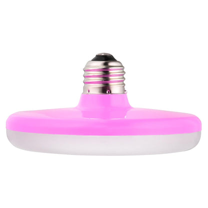 Sunlite UFO/LED/7W/30K/PINK LED 7W (35W Equivalent) Pink UFO Pendant Fixture Light Bulbs, Medium (E26) Base, 3000K Warm White