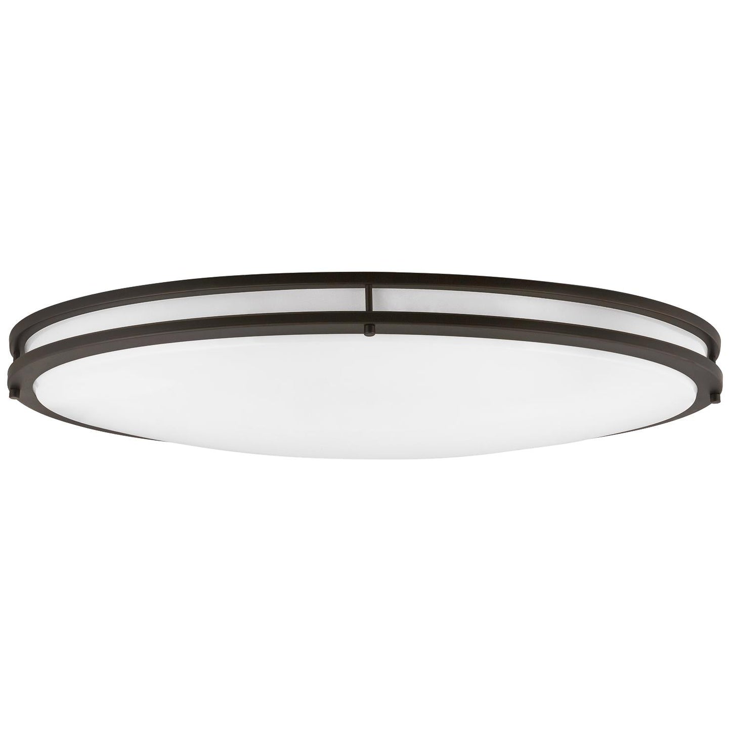 Sunlite 49103-SU LED 32-Inch Oval Flush Mount Ceiling Light Fixture, 40K - Cool White, Dimmable, 3200 Lumens, 40 Watts, Bronze