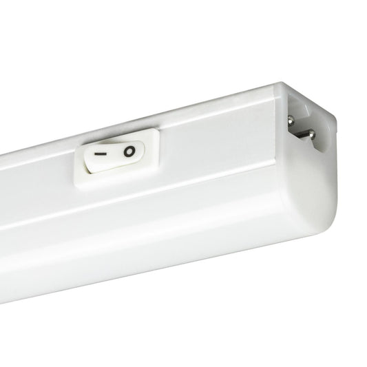 Sunlite 34" 10 Watt 120 Volt LED Linkable Under Cabinet Fixture, White Finish, With Plug